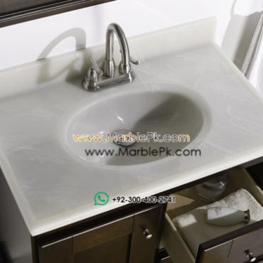 Modern Marble Bath Vanity Sink - Traditional bath vanity mpk 655