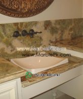 Modern Marble Bath Vanity Sink - Traditional bath vanity mpk 658