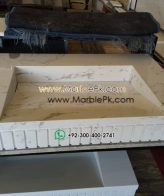 Modern Marble Bath Vanity Sink - Traditional bath vanity mpk 662